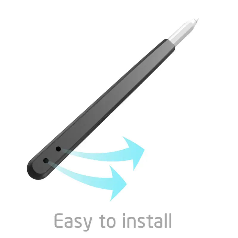 Apple Pencil 2nd Gen Silicone Case – Anti-Slip Grip & Wireless Charging Compatible