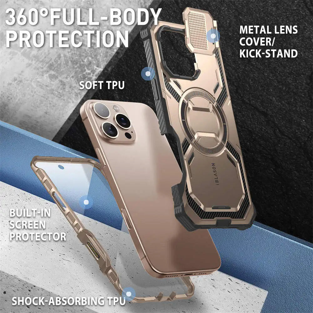 iPhone 16 Pro Case with Camera Control Button & Military Protection