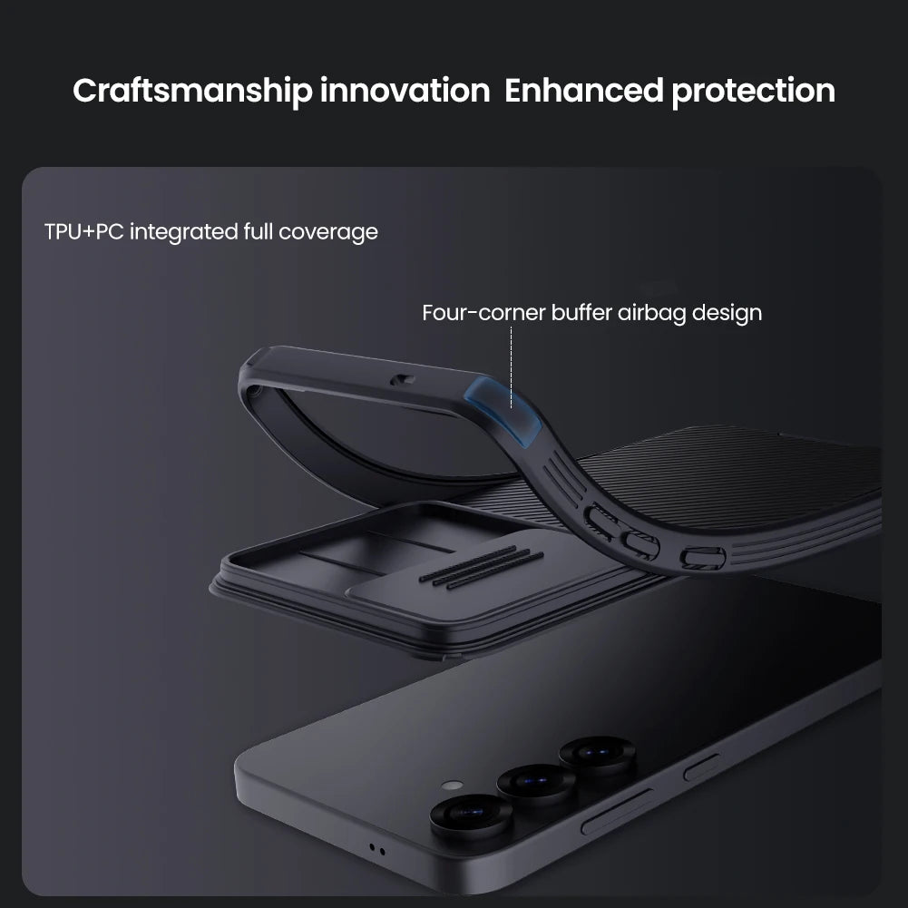 Samsung Galaxy S25 Magnetic Case – CamShield Pro with Sliding Camera Cover
