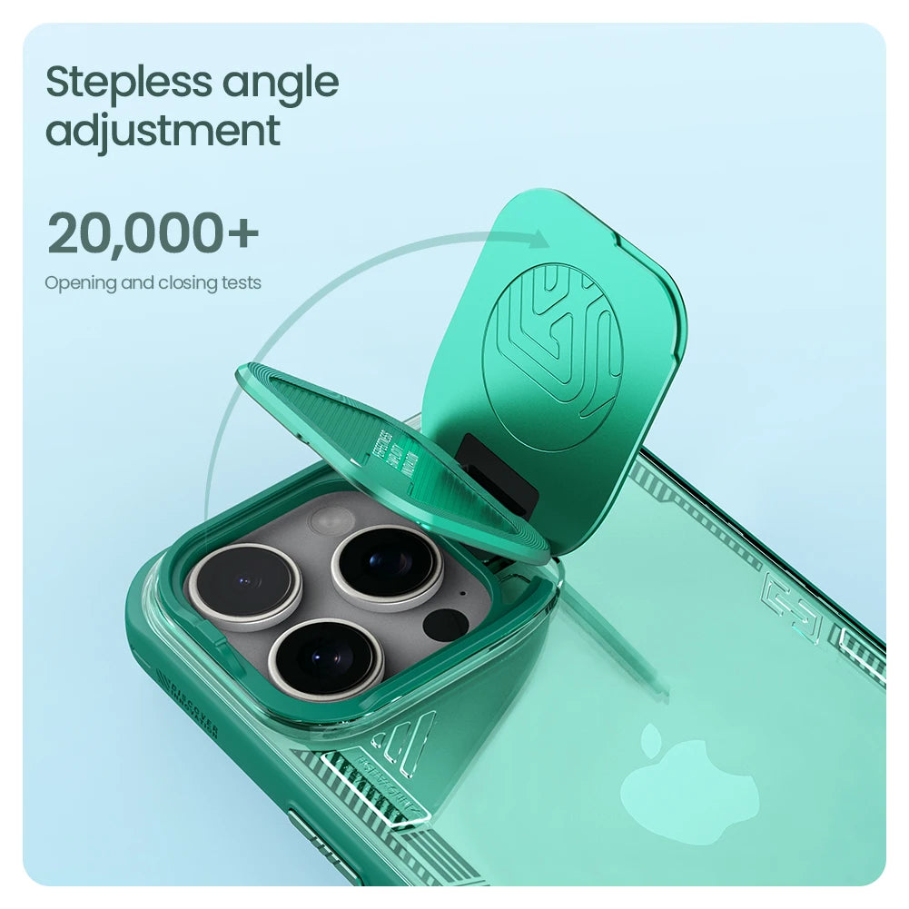 iPhone 16 Pro Max Eco-friendly Shockproof Case With Camera Holder