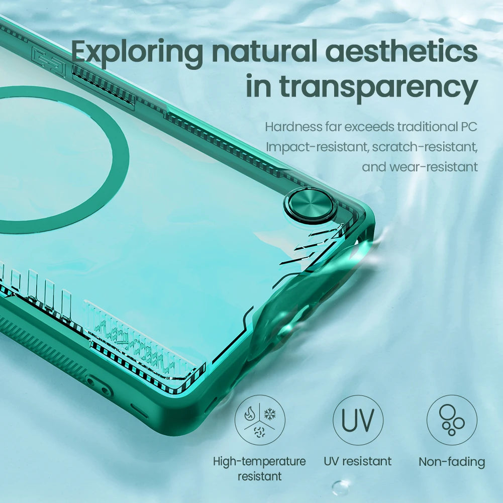 Samsung Galaxy S25 Ultra MagSafe Case – Iceblade Prop Magnetic Back Cover with Camera Protection