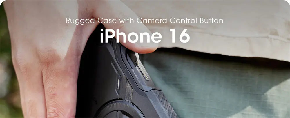 iPhone 16 – Military-Grade Armorbox MagSafe Case with Camera Protector