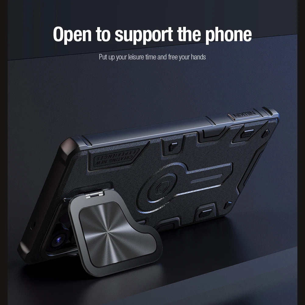 MagSafe Case for Samsung Galaxy S25 Ultra – Armor Prop Magnetic Wireless Charging Back Cover