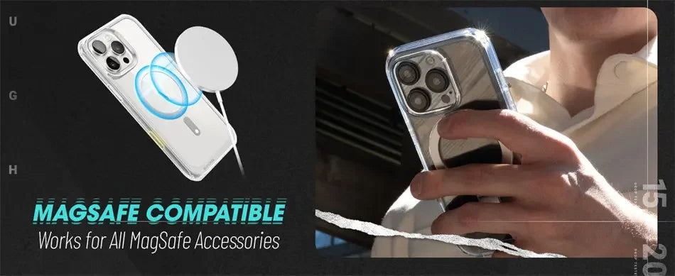 iPhone 16 Pro MagSafe Slim Protective Case – Camera Control & Kickstand