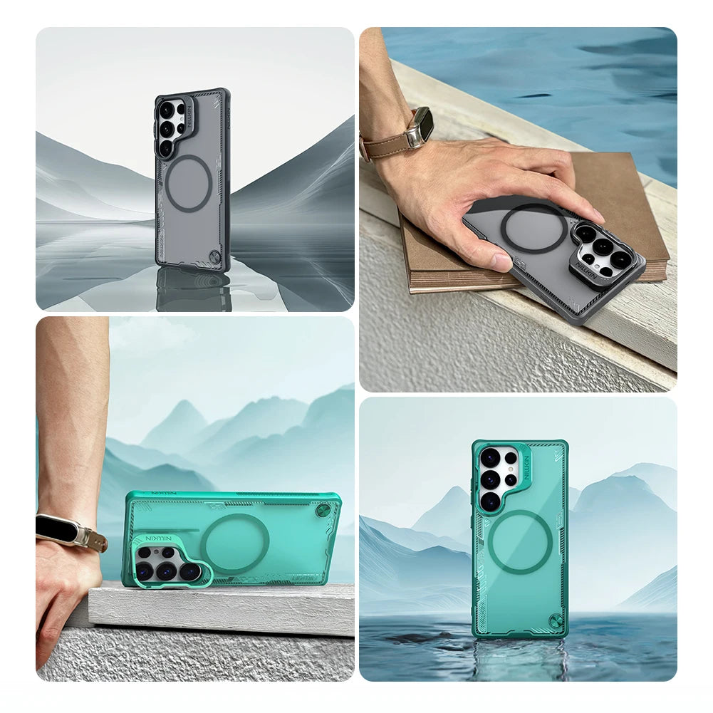 Samsung Galaxy S25 Ultra MagSafe Case – Iceblade Prop Magnetic Back Cover with Camera Protection