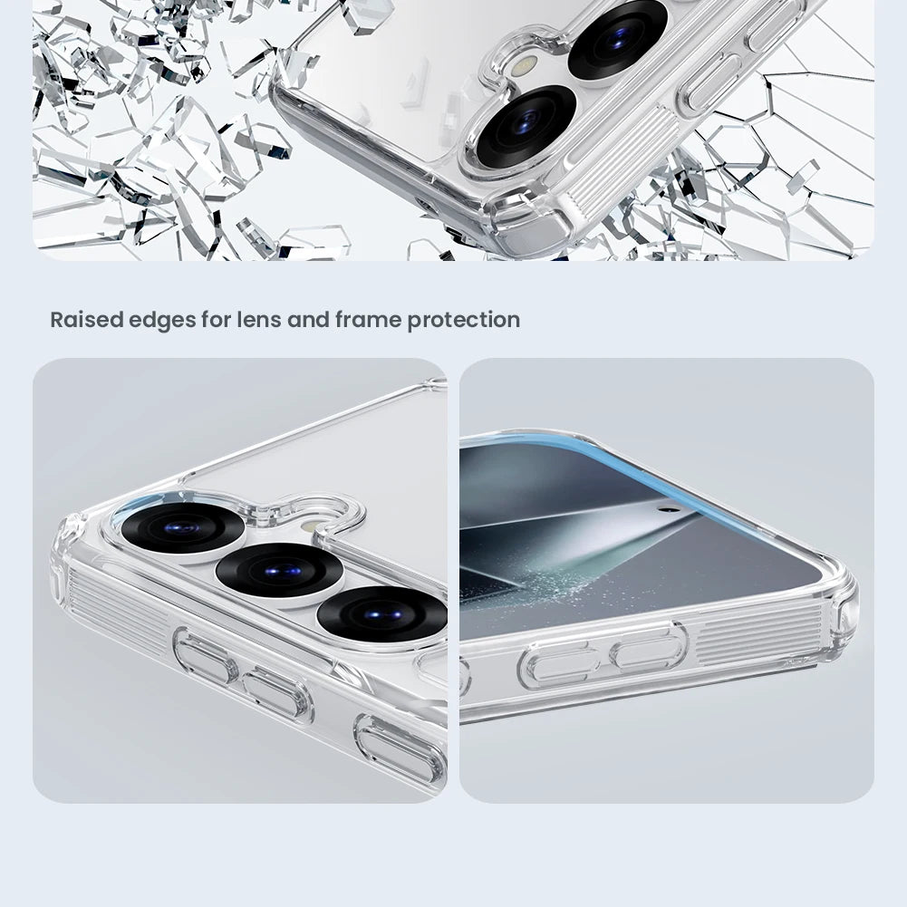Samsung S25 Ultra Case Hybrid Transparent Cover | & Slim