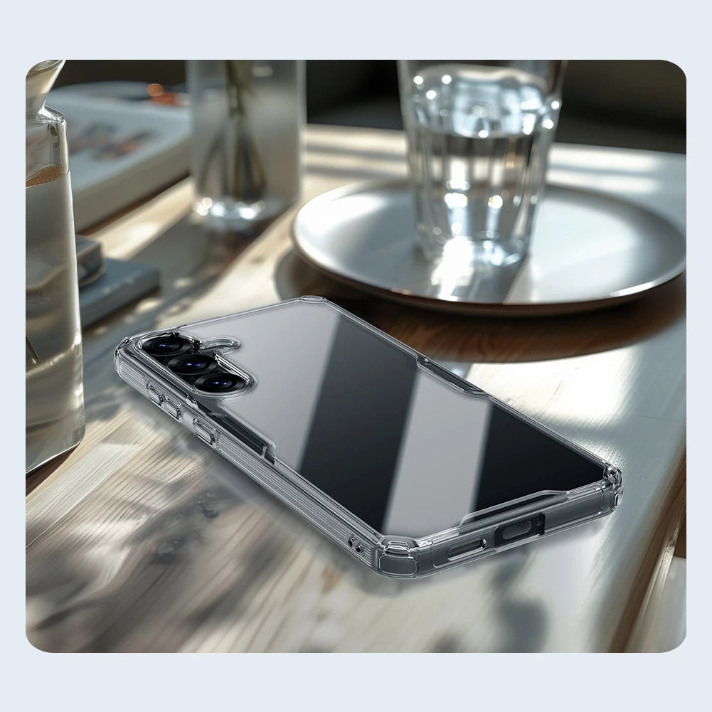 Samsung S25 Ultra Case Hybrid Transparent Cover | & Slim