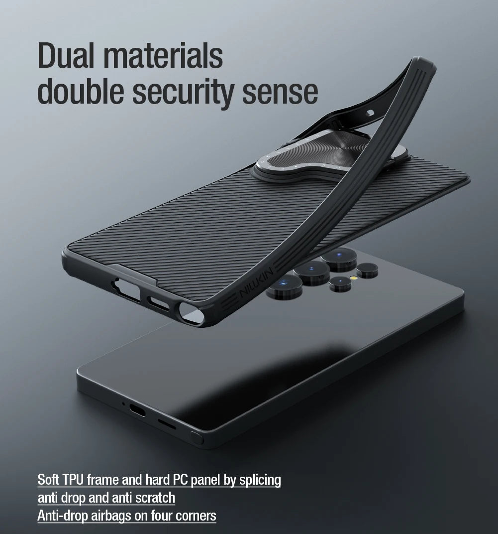 MagSafe Case for Samsung Galaxy S25 Ultra – CamShield Prop Magnetic Wireless Charging Back Cover