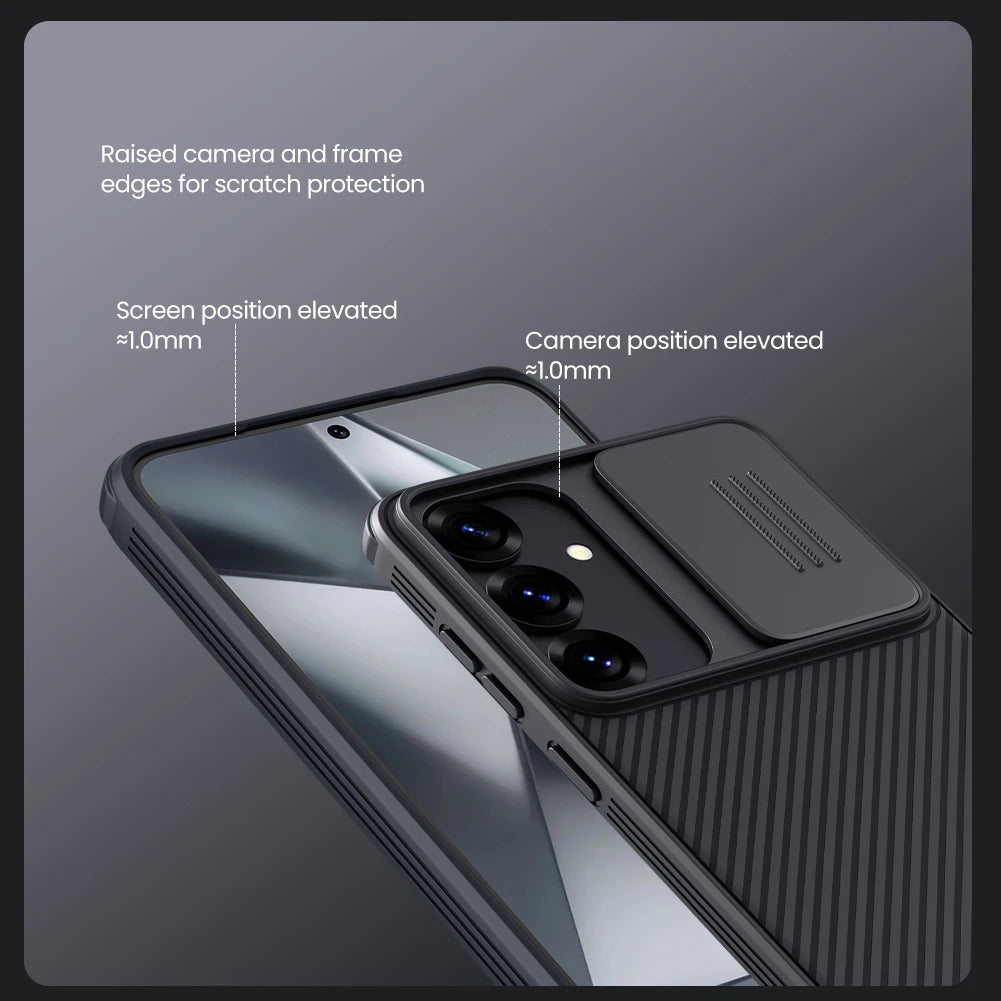 Samsung Galaxy S25 Magnetic Case – CamShield Pro with Sliding Camera Cover