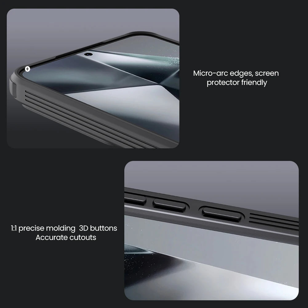 Samsung Galaxy S25 Magnetic Case – CamShield Pro with Sliding Camera Cover