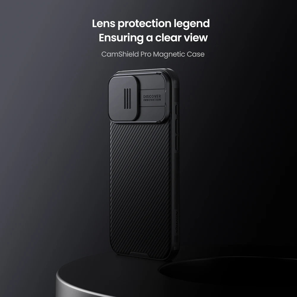 MagSafe Case with Sliding Lens Cover for iPhone 16 Pro Max
