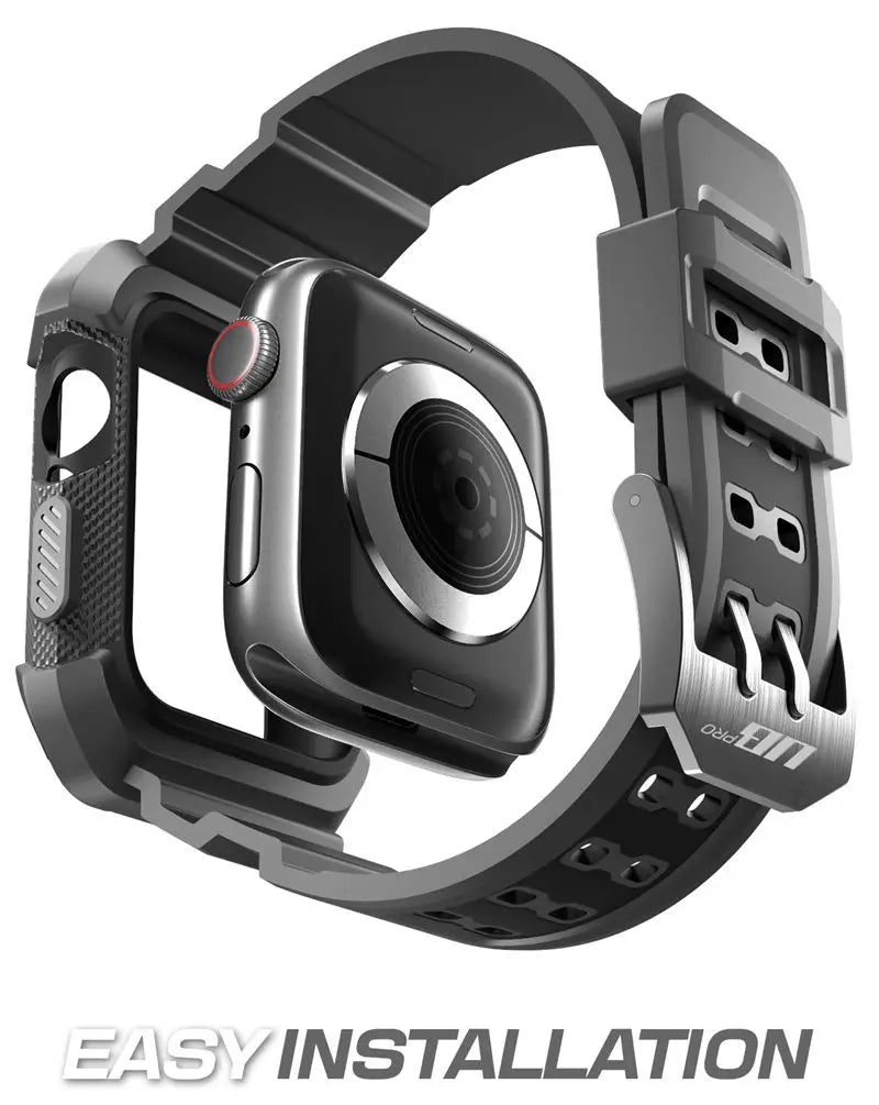 Apple Watch Series 9/SE2/8/7/6/SE/5/4 [41/40mm] UB Pro Protective Case with Strap