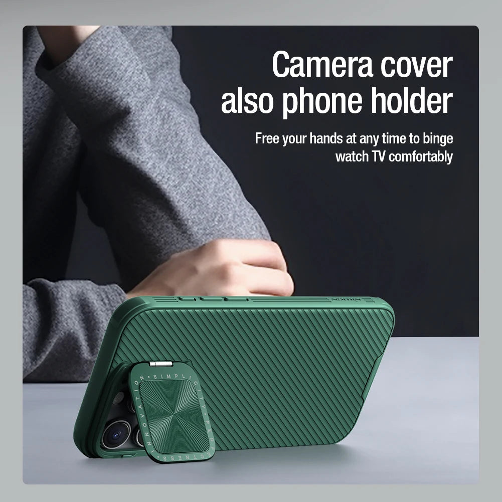 iPhone 16 Pro Max CamShield Pro Case - Full Coverage Camera Stand & Shockproof