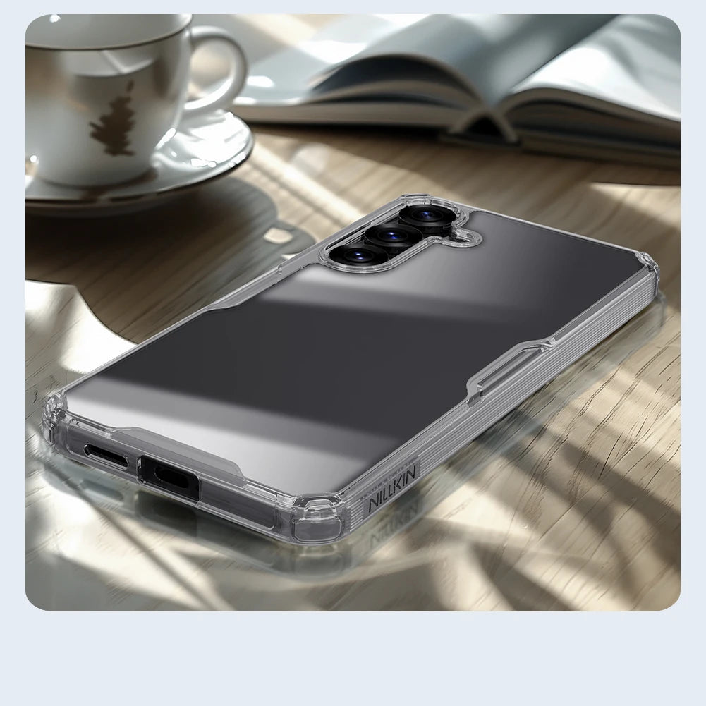 Samsung S25 Ultra Case Hybrid Transparent Cover | & Slim