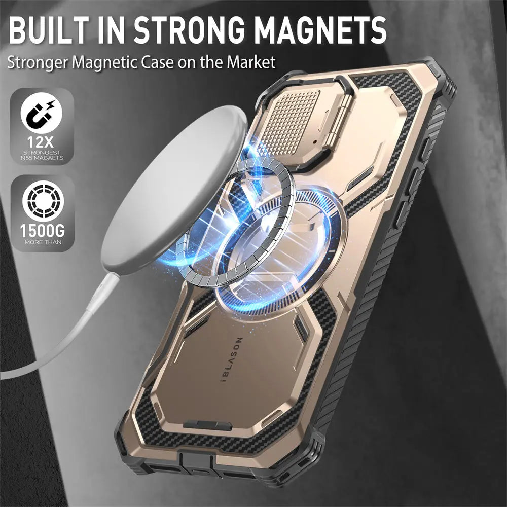 iPhone 16 Pro Case with Camera Control Button & Military Protection