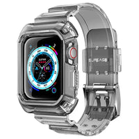 Apple Watch Series 9/SE2/8/7/6/SE/5/4 [41/40mm] UB Pro Protective Case with Strap - Frost Black - Droptested