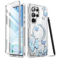 Cosmo Mag Slim Stylish Full-Body Case for Samsung Galaxy S25 Ultra with Built-in Screen Protector - Bluefly - Droptested