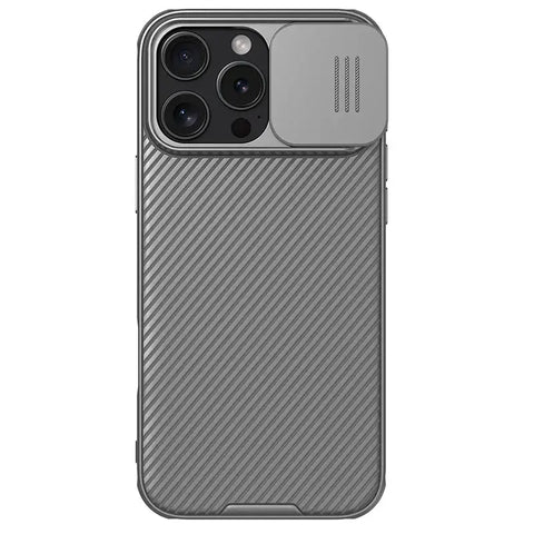 iPhone 16 Case CamShield Pro with Slide Camera Protection - Gray - Droptested