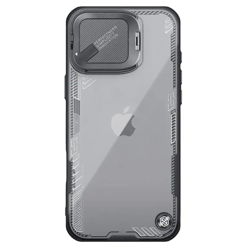 iPhone 16 Pro Iceblade Pro Case - Eco-Friendly Shockproof & Camera Holder - Black