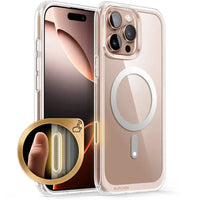 iPhone 16 Pro Max Case – Slim Magnetic Shockproof Case & Camera Button - Clear - Droptested