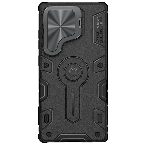 MagSafe Case for Samsung Galaxy S25 Ultra – Armor Prop Magnetic Wireless Charging Back Cover - Black - Droptested