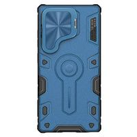 MagSafe Case for Samsung Galaxy S25 Ultra – Armor Prop Magnetic Wireless Charging Back Cover - Blue - Droptested